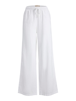 JJXX JXKIRA LINEN RELAXED STRING PANT WHITE